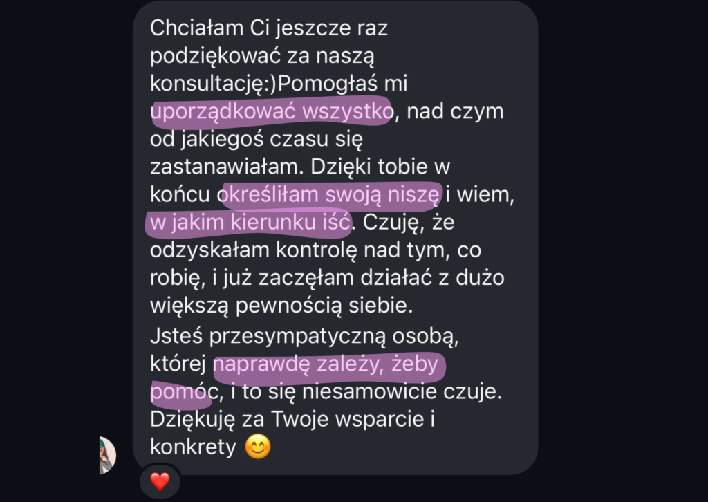 Opinie o współpracy na social mediami Klaudia Socials